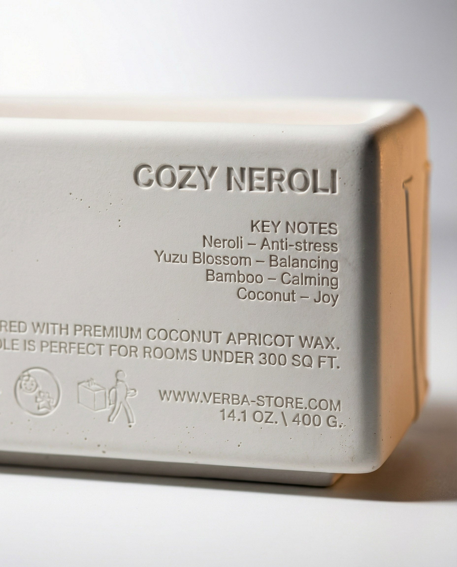 Large niche neroli and yuzu blossom wooden wick candle – Verba Toronto